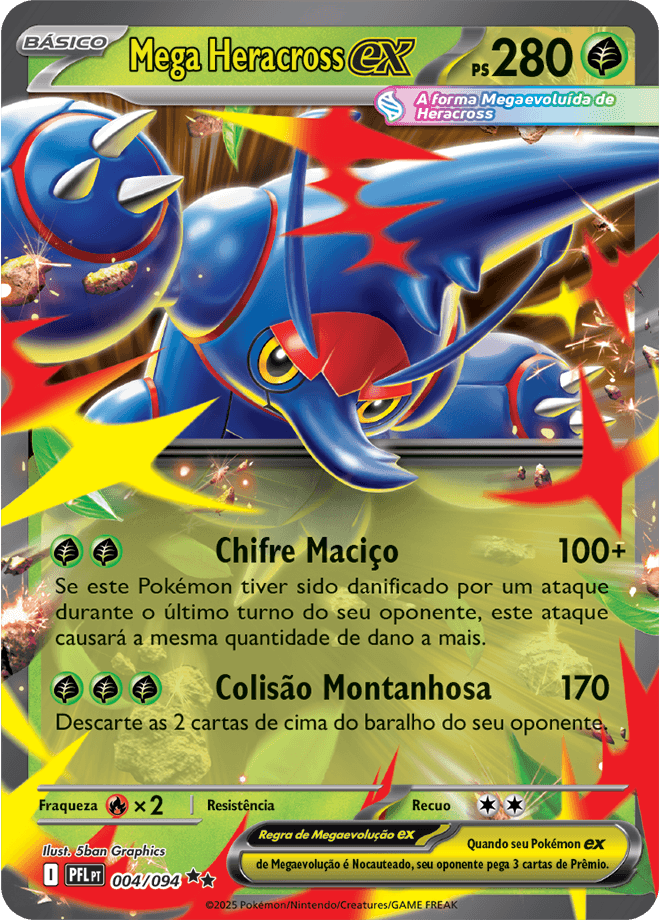 Mega Heracross ex · 004/094